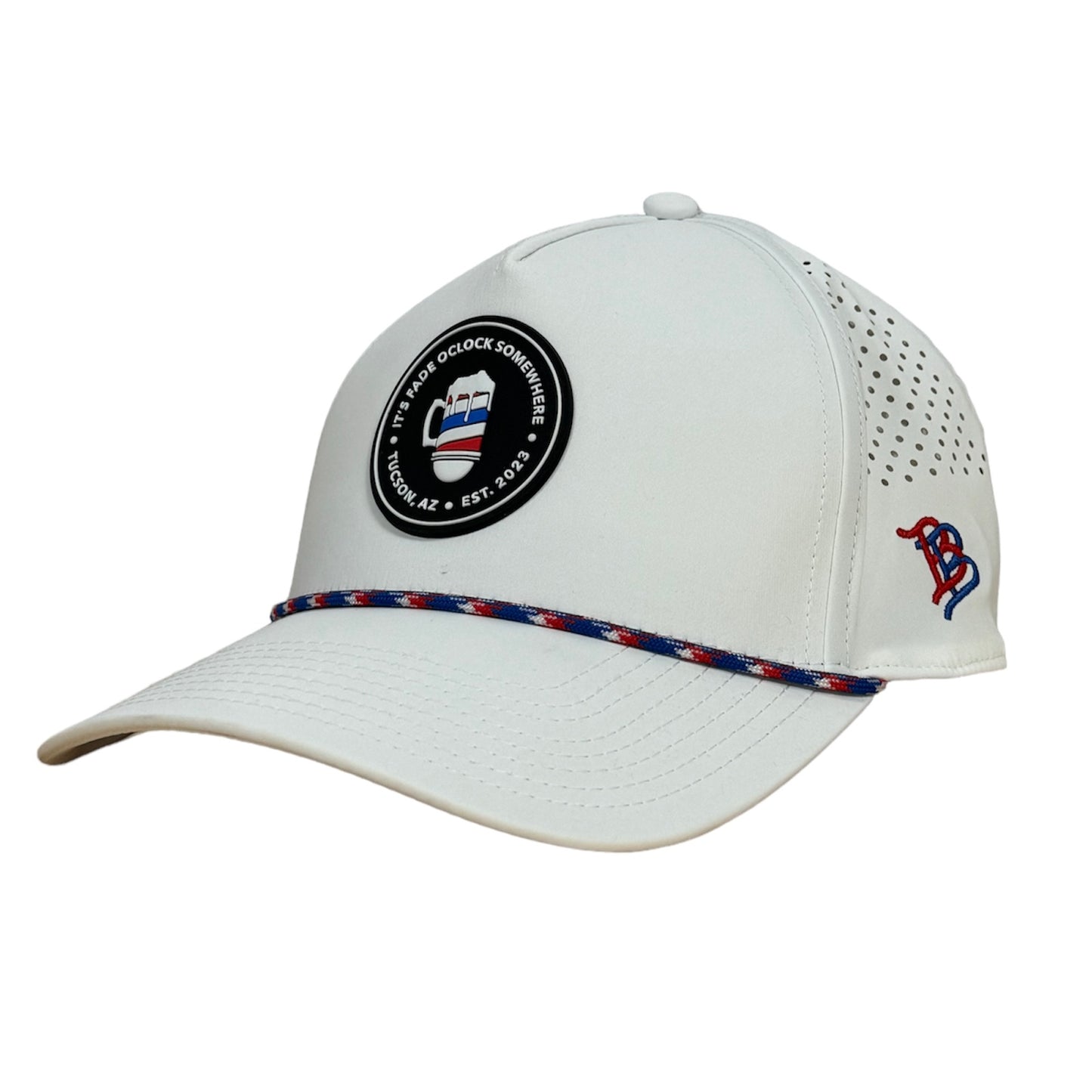 FADE OCLOCK LOGO PVC CURVED 5 PANEL PERFORMANCE WHITE