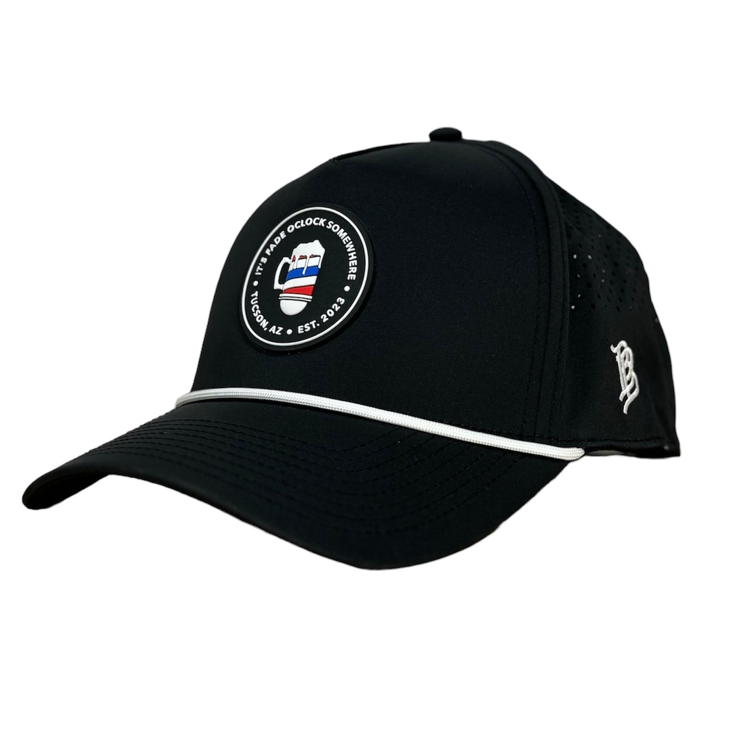 FADE OCLOCK LOGO PVC CURVED 5 PANEL PERFORMANCE BLACK