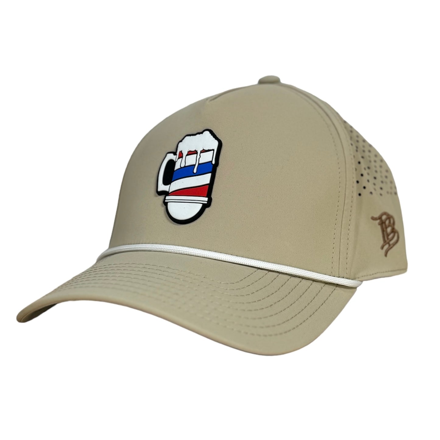 BARBER BEER POLE PVC CURVED 5 PANEL PERFORMANCE TAN